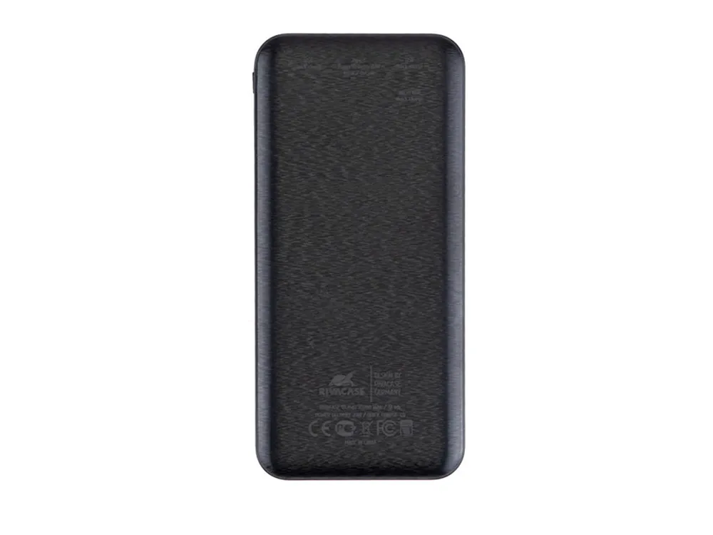 Power Bank Rivacase 10000 mAh QC 3.0/PD 20W, VA2540, Black