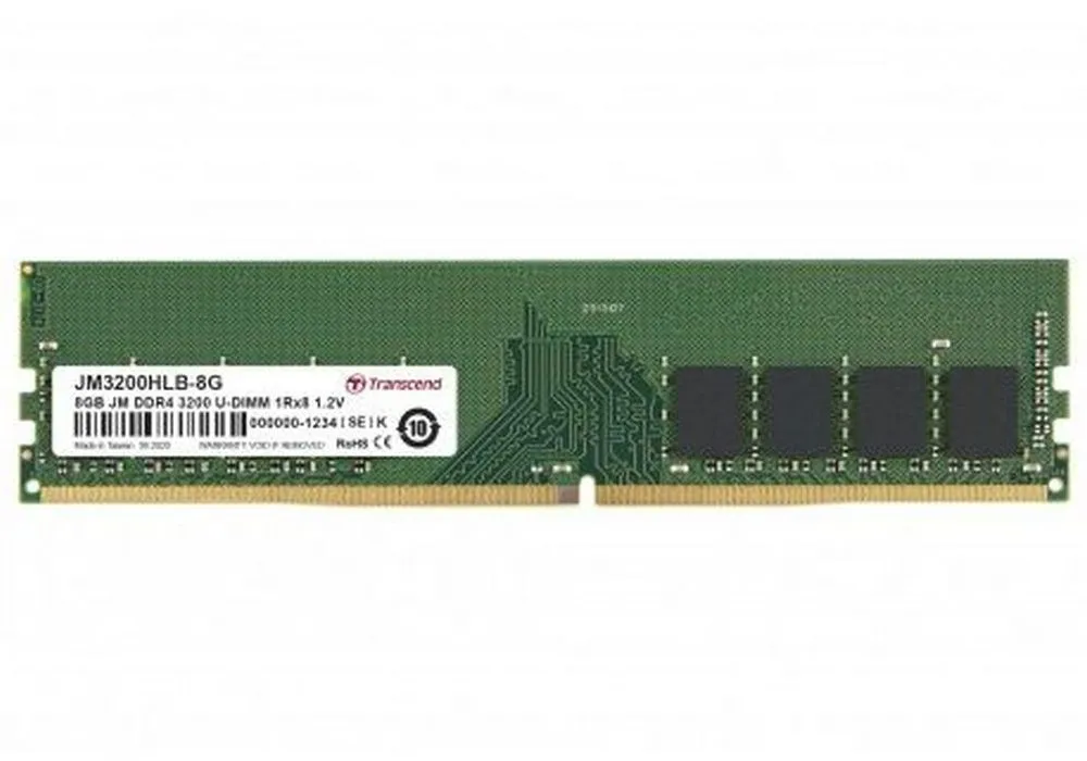 Memorie RAM Transcend JM3200HLG-8G, DDR4 SDRAM, 3200 MHz, 8GB, JM3200HLG-8G