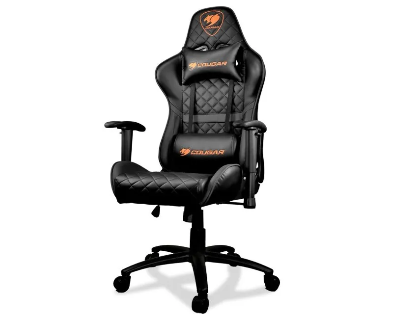 Gaming Chair Cougar ARMOR ONE Black, User max load up to 120kg / height 145-180cm