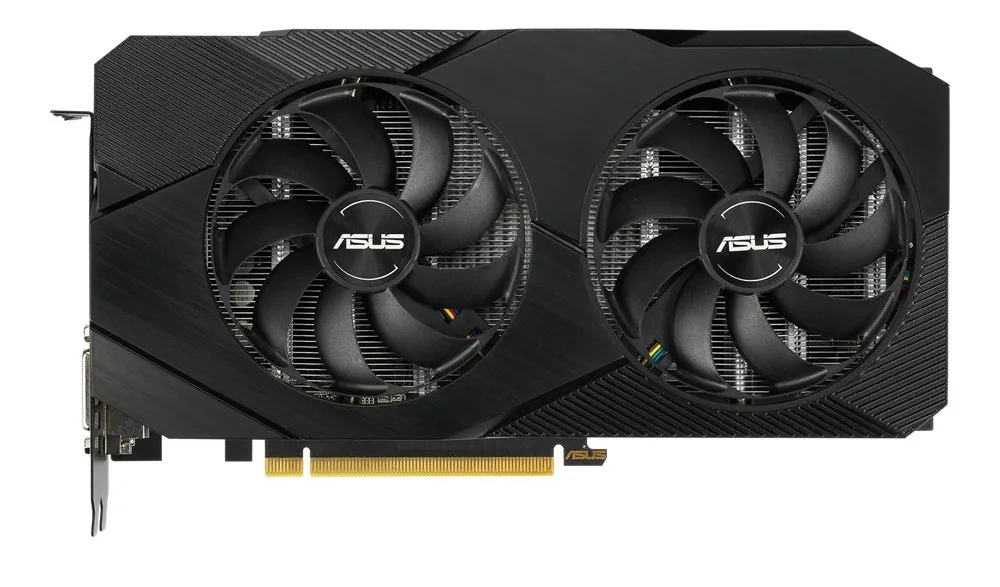 Видеокарта ASUS DUAL-RTX2060-O6G-EVO,  6GB GDDR6 192бит