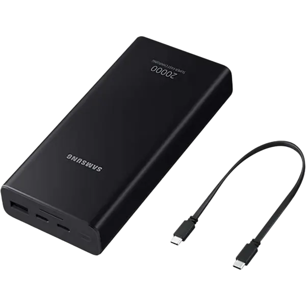 Acumulator extern Samsung EB-P5300XJEGEU, 20000 mAh, Gri