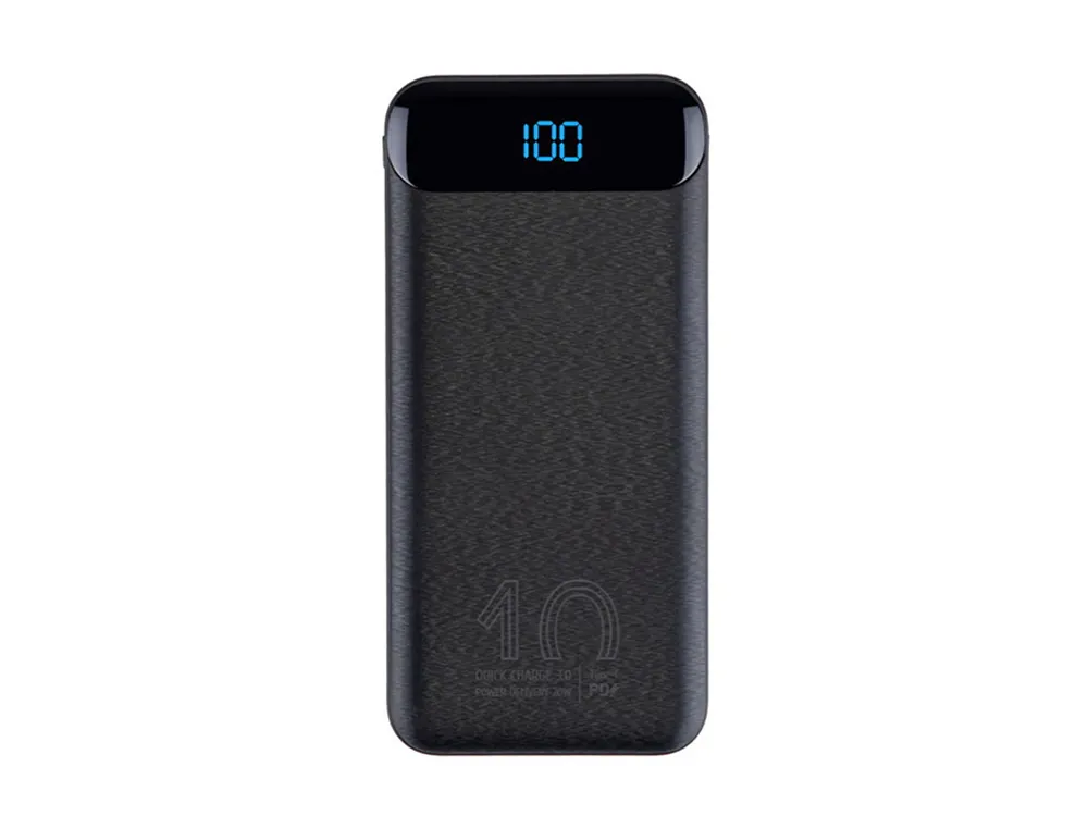 Power Bank Rivacase 10000 mAh QC 3.0/PD 20W, VA2540, Black
