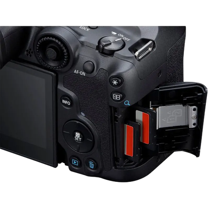Aparat Foto Mirrorless Canon EOS R7 + RF-S 18-150 IS STM & Adapter EF-EOS R, Negru
