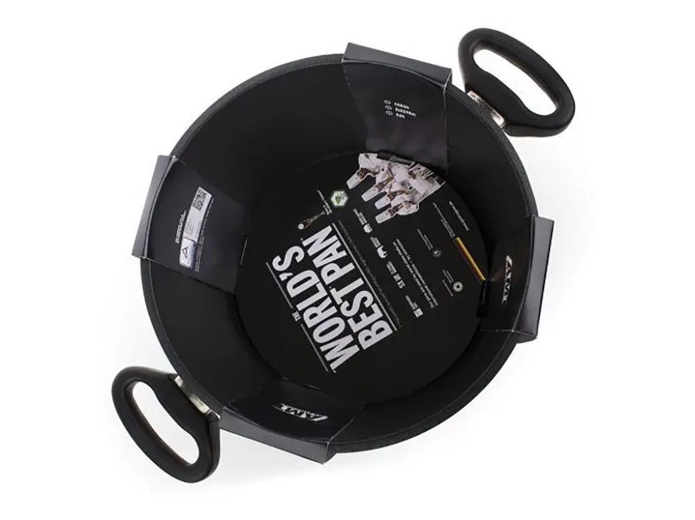 Кастрюля AMT Gastroguss AMT-920-E-Z500-L, 3л, 20см, Чёрный