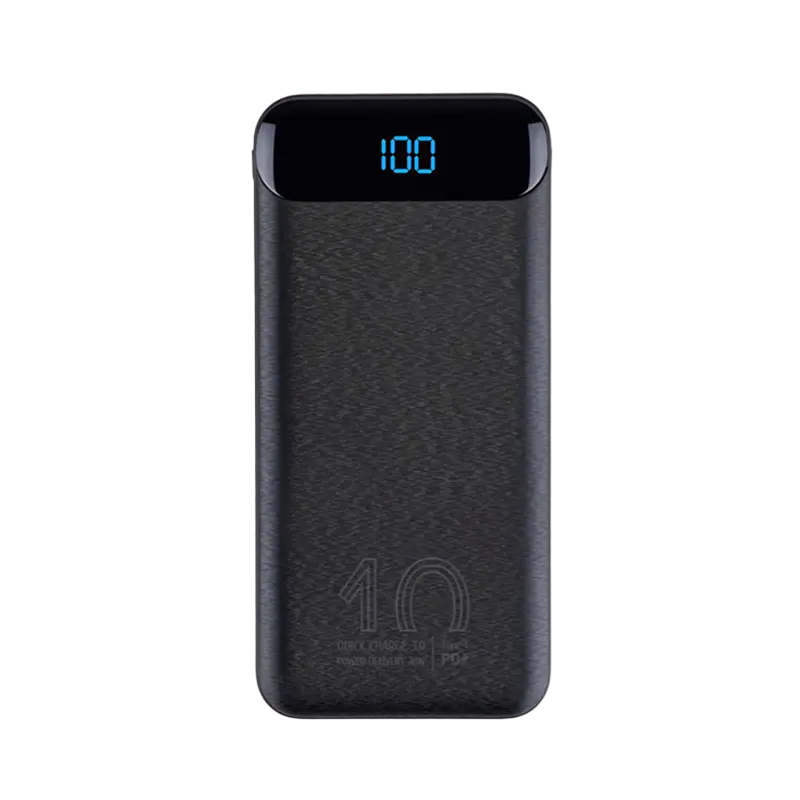 Power Bank Rivacase 10000 mAh QC 3.0/PD 20W, VA2540, Black