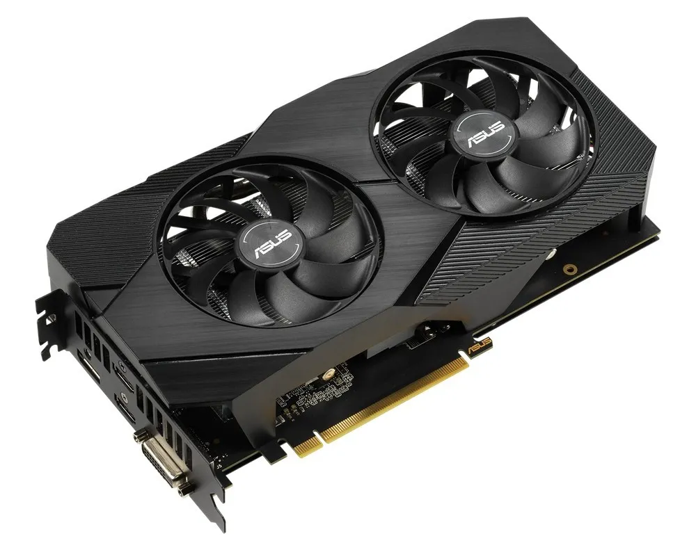 Видеокарта ASUS DUAL-RTX2060-O6G-EVO,  6GB GDDR6 192бит