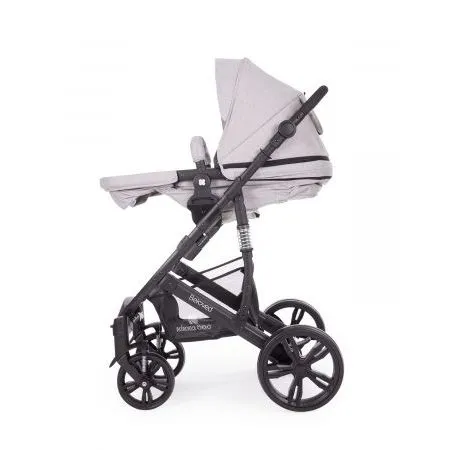 Cărucior 3-în-1 Kikka Boo Beloved, Gri deschis