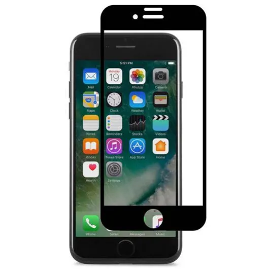 Sticlă de protecție Moshi IonGlass - iPhone 7+/8+, Negru