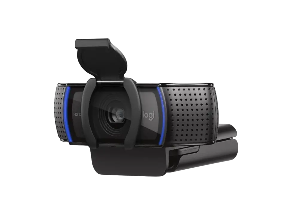 Cameră Web Logitech C920S Pro, Full-HD 1080P, Negru