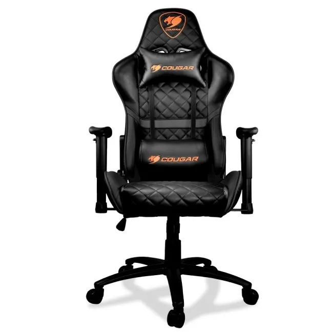 Gaming Chair Cougar ARMOR ONE Black, User max load up to 120kg / height 145-180cm