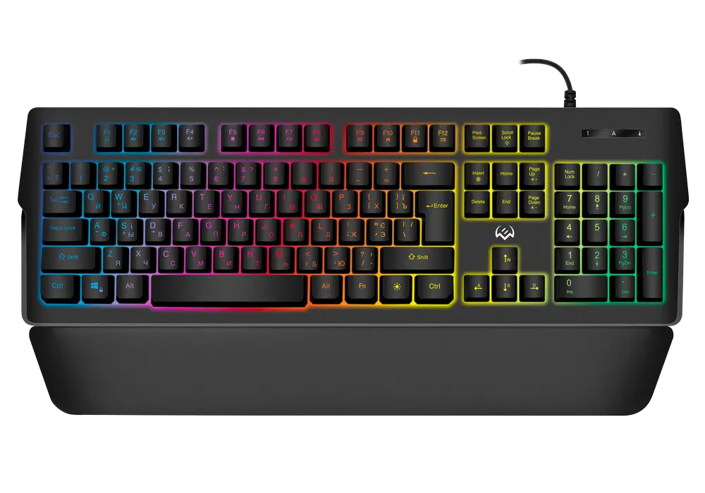 Tastatură SVEN KB-G9400, Cu fir, Negru