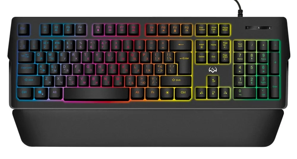 Tastatură SVEN KB-G9400, Cu fir, Negru