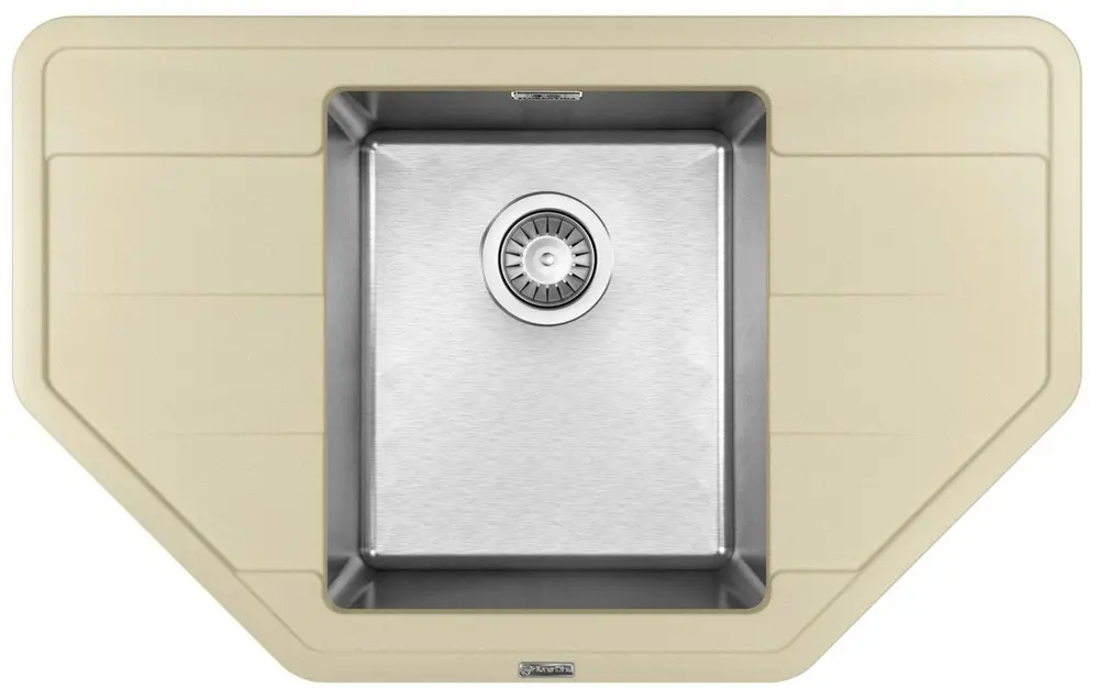 Кухонная мойка из кварца/нержав. Florentina-COMBI 800C Sampanie