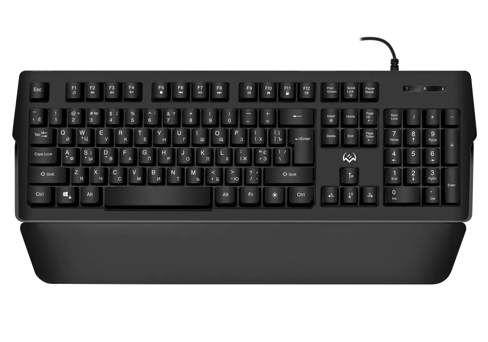 Tastatură SVEN KB-G9400, Cu fir, Negru