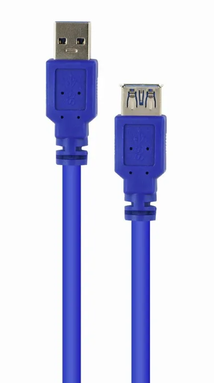Удлинитель Cablexpert CCP-USB3-AMAF-10, USB Type-A (F)/USB Type-A (M), 3м, Синий
