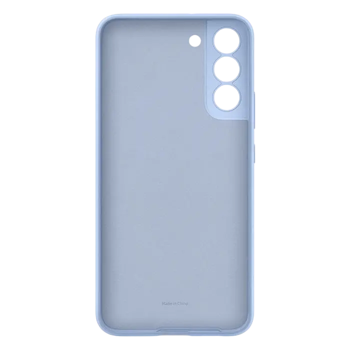 Husă Samsung Silicone Cover for Galaxy S22+, Albastru deschis