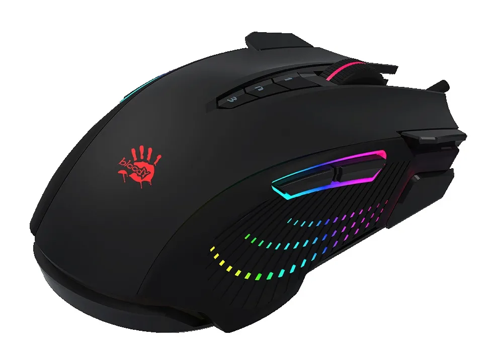 Игровая мышь Bloody J90s, Чёрный