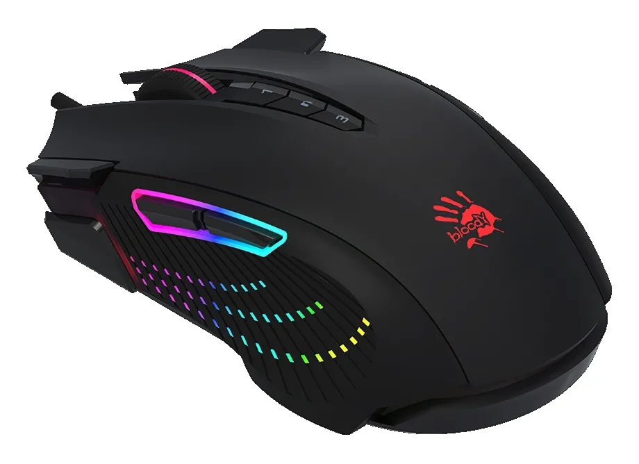 Игровая мышь Bloody J90s, Чёрный