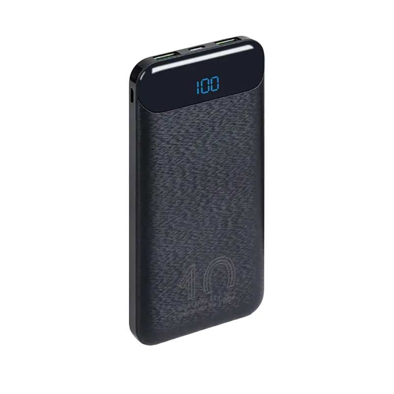 Power Bank Rivacase 10000 mAh QC 3.0/PD 20W, VA2540, Black