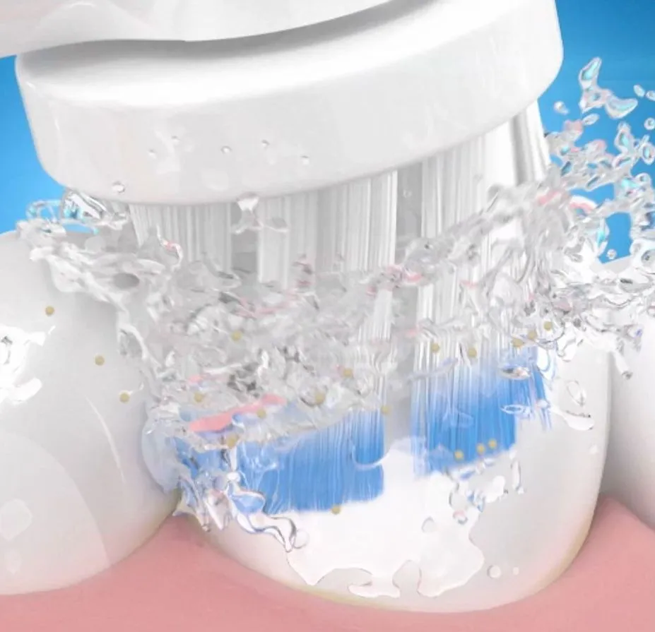 Электрическая зубная щетка Oral-B Vitality CrossAction D100 Sensivity, Синий