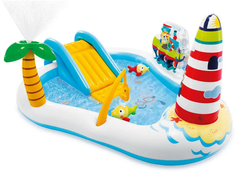 Piscină gonflabilă Intex Fishing Fun, 182L, Multicolor, 57162