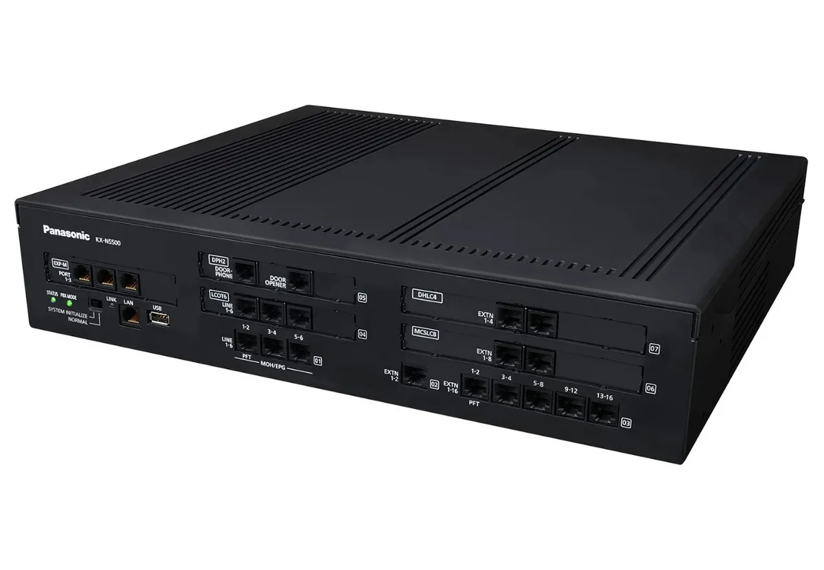 .Digital IP-PBX Panasonic KX-NS500UC, PBX main unit