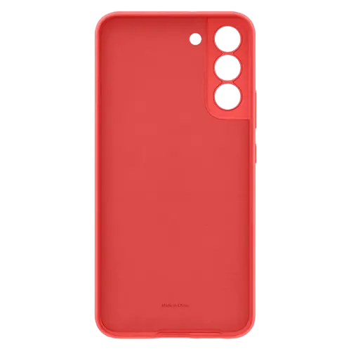 Husă Samsung Silicone Cover for Galaxy S22+, Roșu