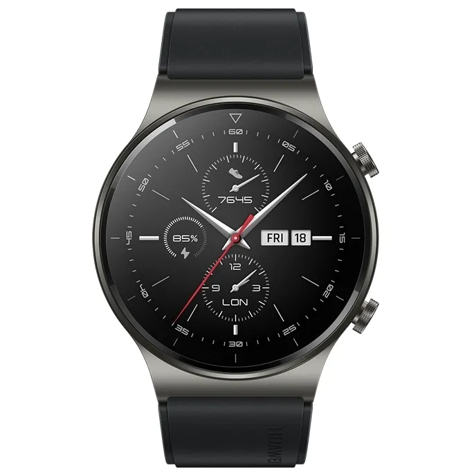 Ceas Sport / Antrenament Huawei Watch GT2 Pro, 46mm, Titanium Fluoroelastomer