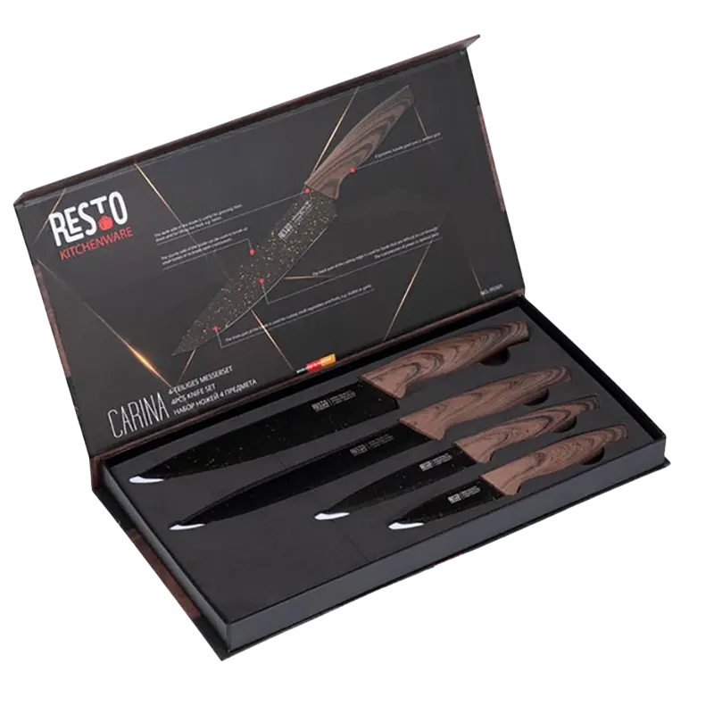 Набор ножей RESTO 95501, Коричневый