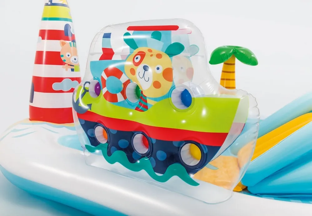 Piscină gonflabilă Intex Fishing Fun, 182L, Multicolor, 57162