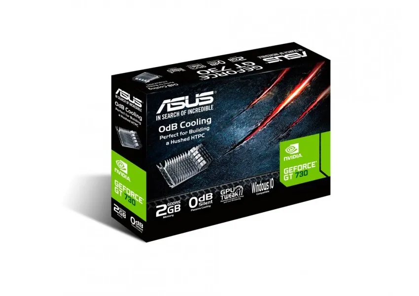 Видеокарта ASUS GT730-SL-2GD5-BRK,  2ГБ GDDR5 64бит