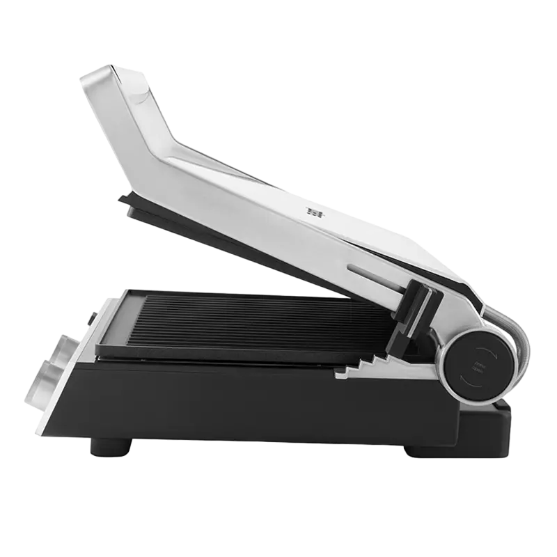 Grătar electric Polaris PGP3005, 2000W, Argintiu