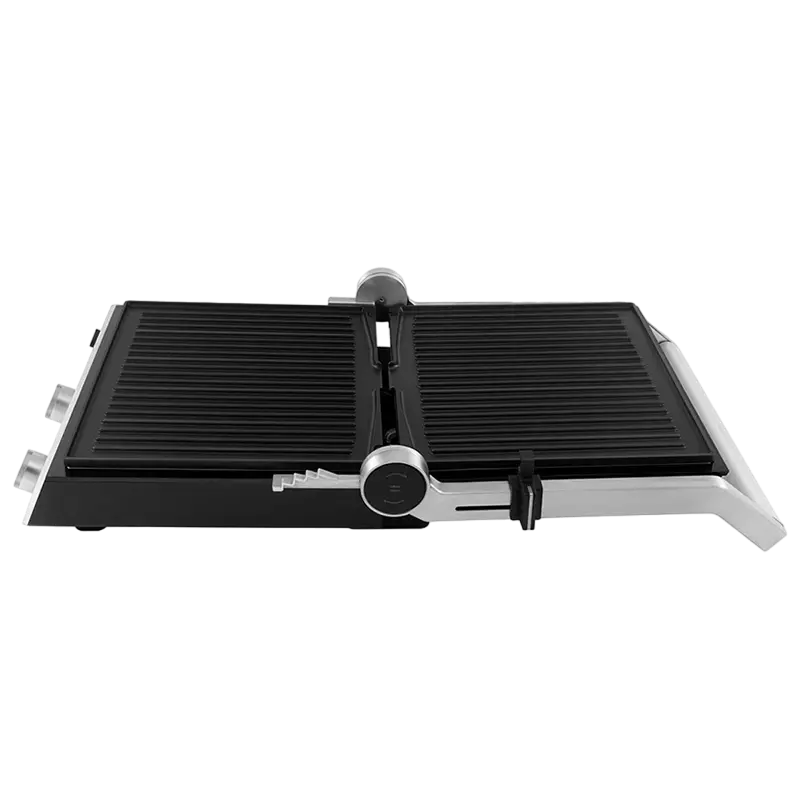 Grătar electric Polaris PGP3005, 2000W, Argintiu