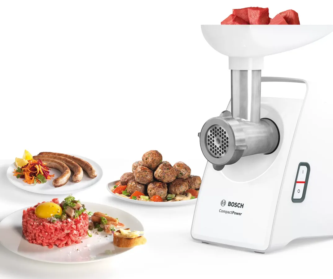 Мясорубка Bosch CompactPower MFW3520W, Белый
