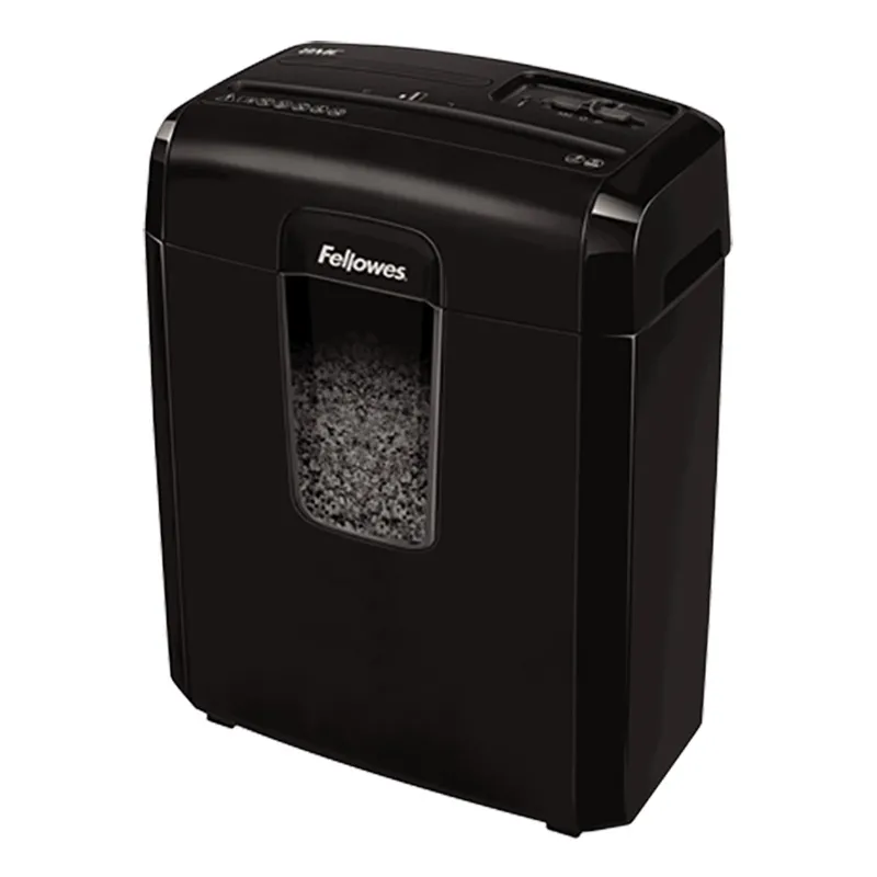 Distrugător de documemte Fellowes Powershred 8Mc Micro Cross Cut, Negru