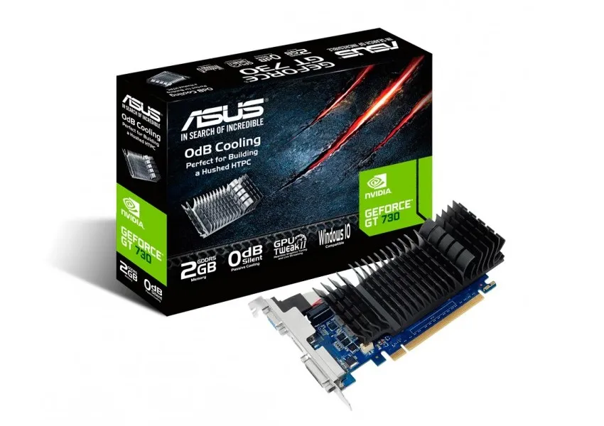 Видеокарта ASUS GT730-SL-2GD5-BRK,  2ГБ GDDR5 64бит