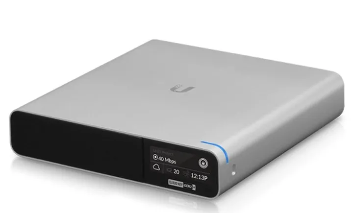 Контроллер для беспроводных точек доступа Ubiquiti UniFi Cloud Key Gen2 Plus, , Серебристый
