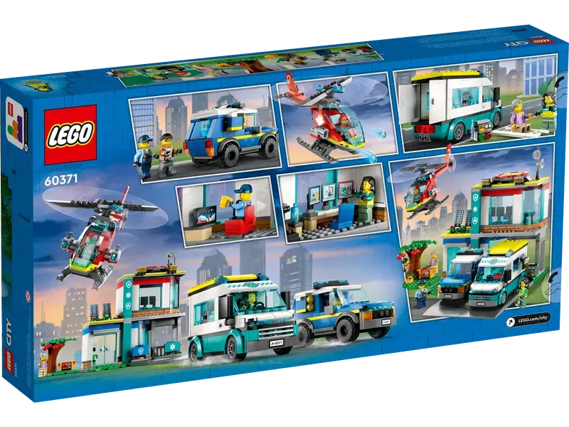 Constructor LEGO 60371, 6+