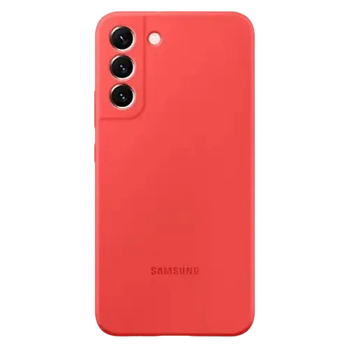 Husă Samsung Silicone Cover for Galaxy S22+, Roșu
