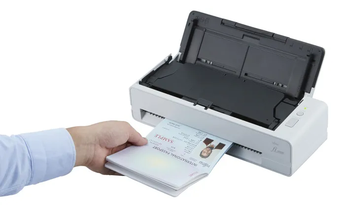 Scaner de documente cu alimentare automată Fujitsu fi-800R, A4, Gri
