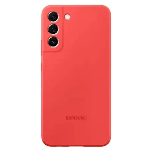 Husă Samsung Silicone Cover for Galaxy S22+, Roșu