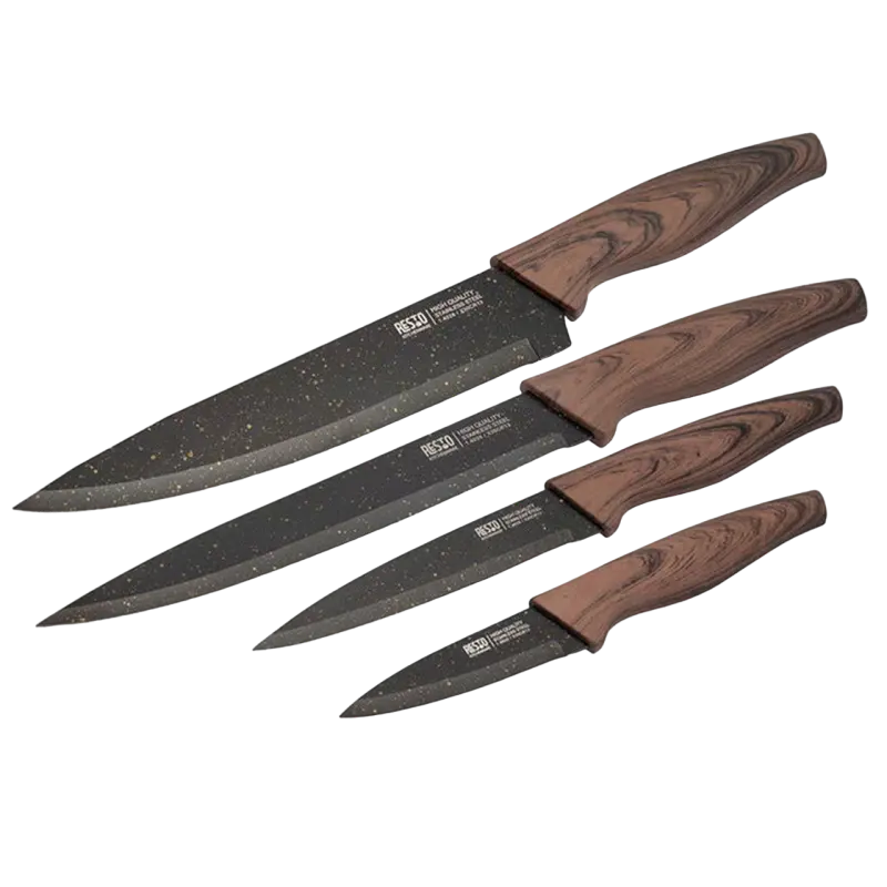 Набор ножей RESTO 95501, Коричневый