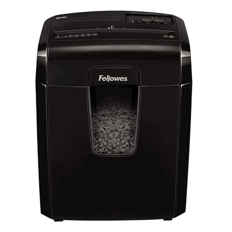 Distrugător de documemte Fellowes Powershred 8Mc Micro Cross Cut, Negru