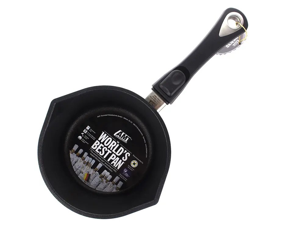 Ковш AMT Gastroguss AMT-918-E, 2л, 18см, Чёрный