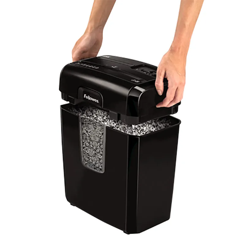 Distrugător de documemte Fellowes Powershred 8Mc Micro Cross Cut, Negru