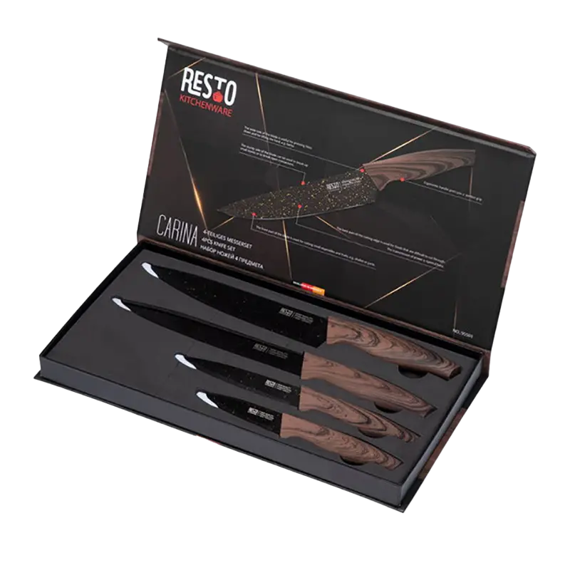 Набор ножей RESTO 95501, Коричневый