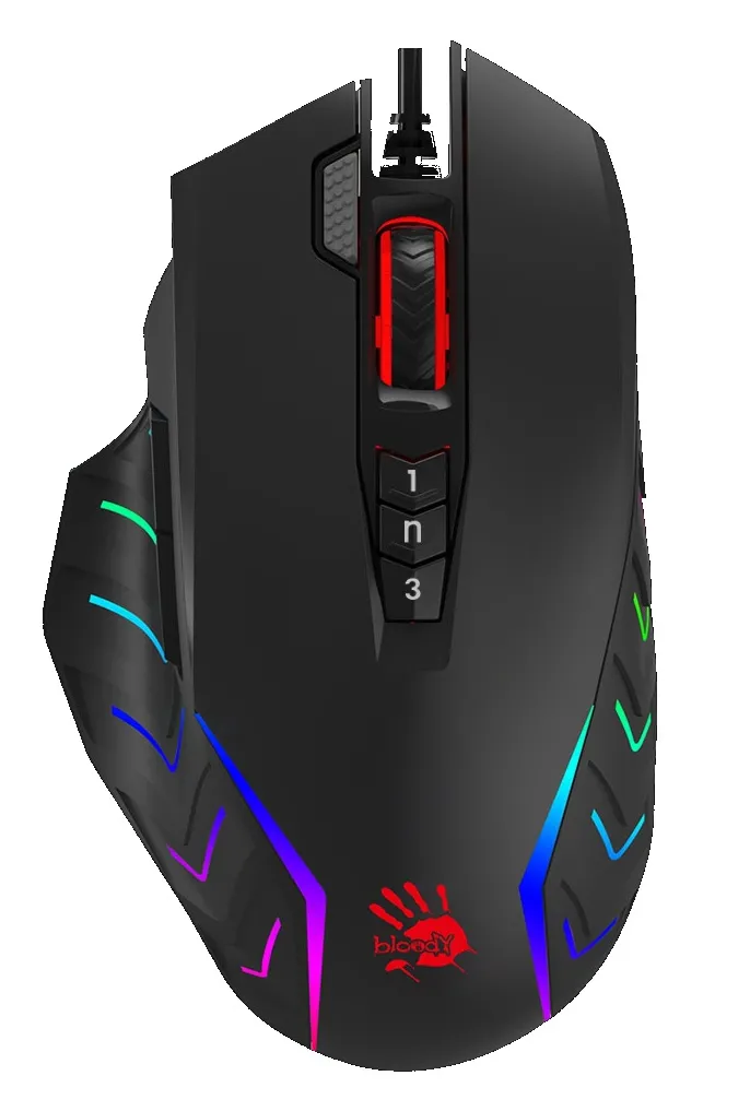 Игровая мышь Bloody J95s, Чёрный