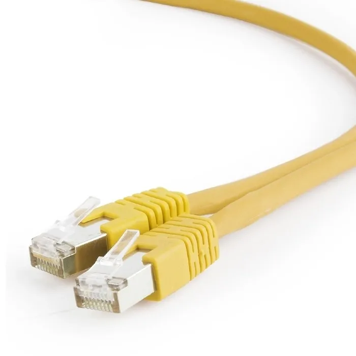 Patch cord Cablexpert PP6U-2M/Y, Cat6 UTP, 2m, Galben