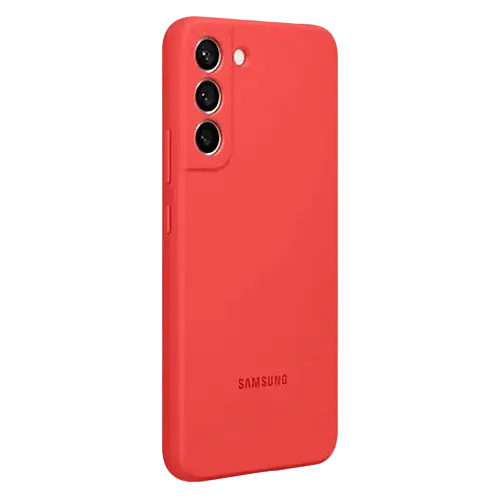 Husă Samsung Silicone Cover for Galaxy S22+, Roșu