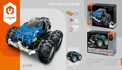 Constructor cu telecomandă iM.Master Off-Road Monster Truck